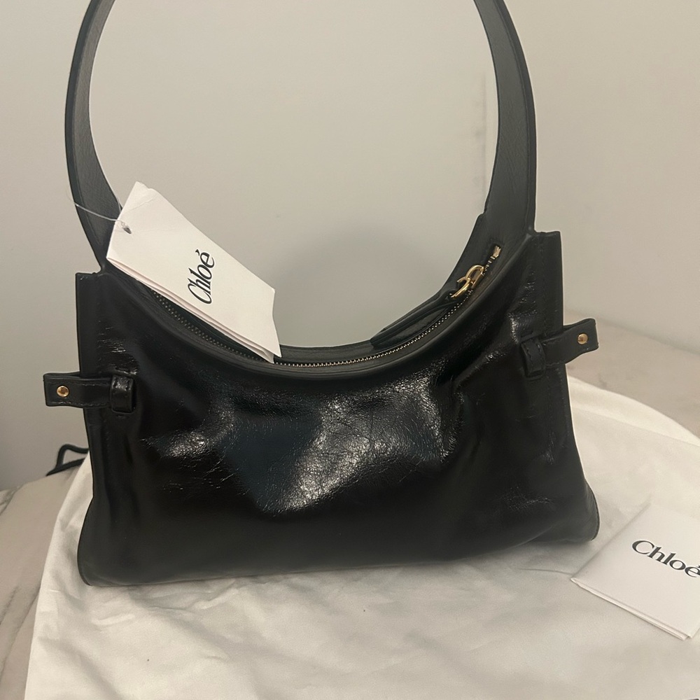 Chloe charms hobo Black hobo bag - Picture 7 of 11